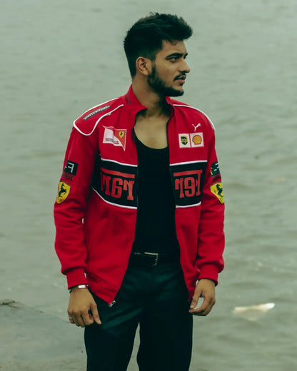 Red Ferrari jacket