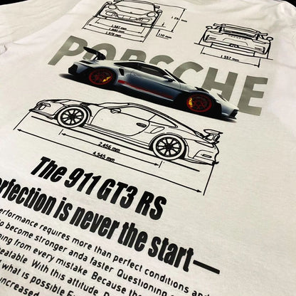 Porsche 911 GT3 Oversized Tshirt Thread Shade